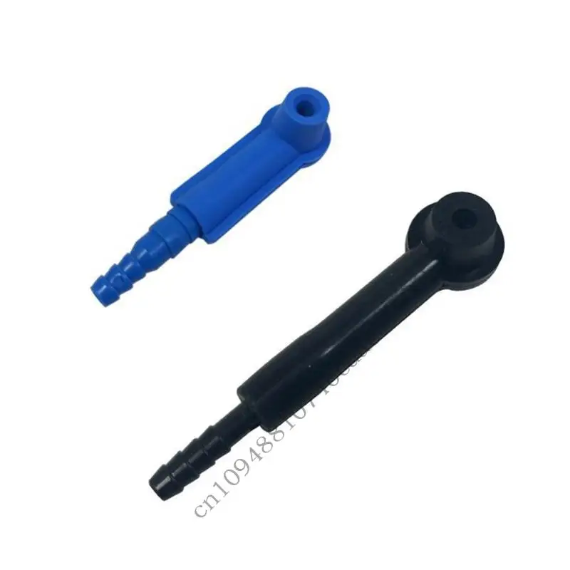 16Pcs Silicone Plastic Brake Fluid Bleeder Cylinder Connector Adapter Universal Suitable for Car Motorcycle Repair