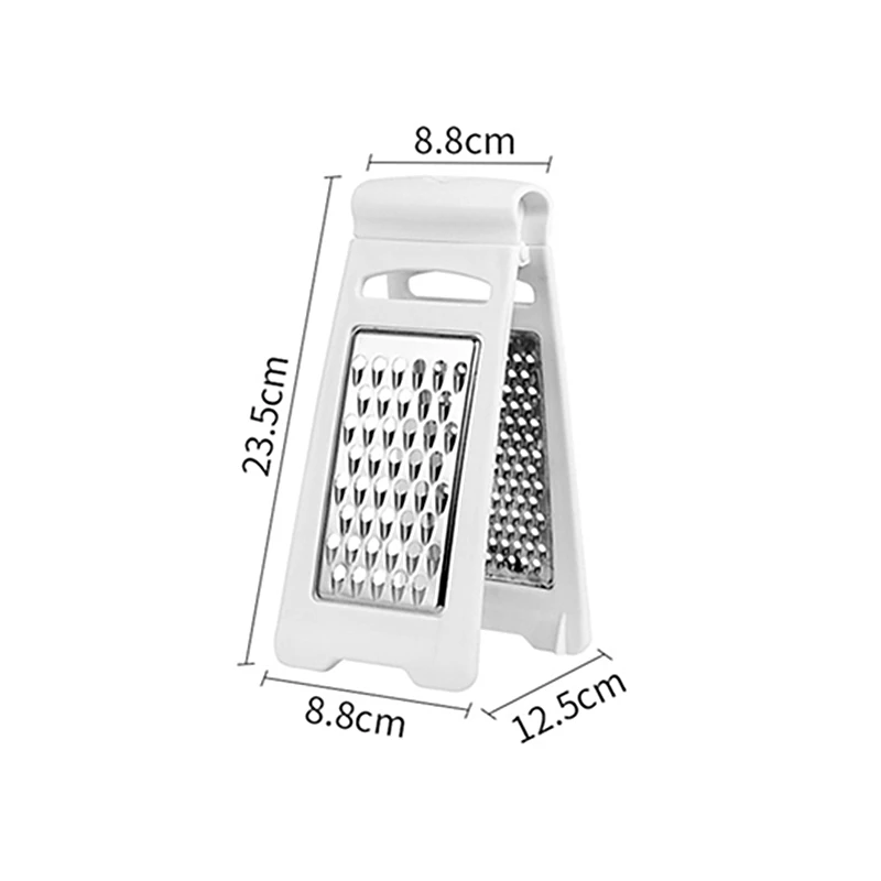 Stainless Steel Double-sided Grater Vertical Multifunctional Vegetable Cutter Manual Potato Shredder Planer Kitchen Accessories