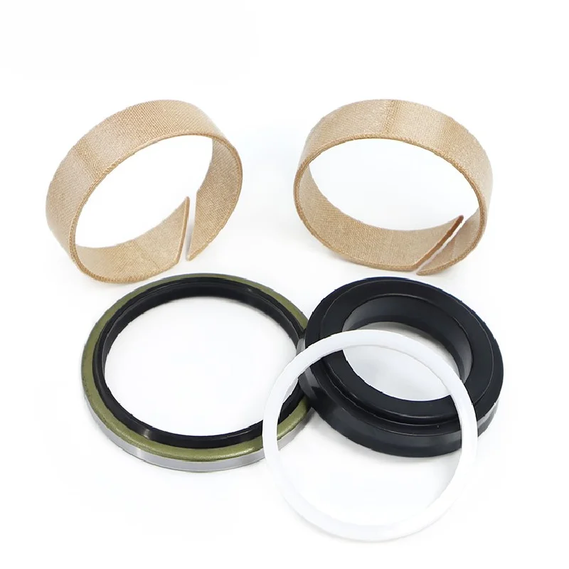 For Komatsu Standard Size Black Ouy Pc200-7 Track Adjuster Seal Kit Excavator