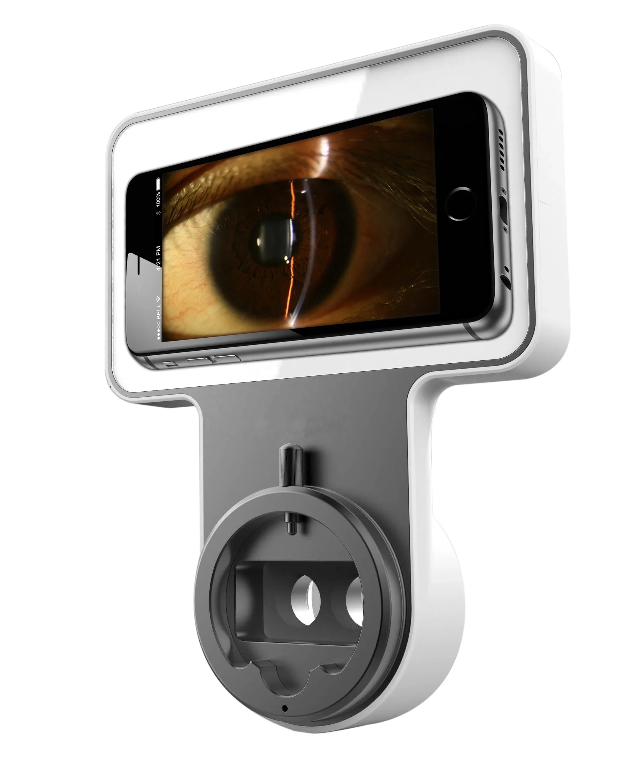 CE Approved ISO Slit Lamp Video Recording System by Smartphone Video Adapter for World-class Slit Lamp