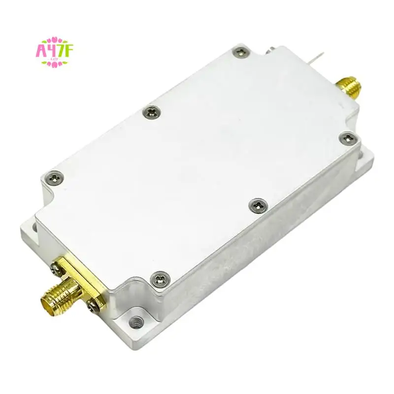 

A47F-2.4Ghz RF Power Amplifier 2.3-2.6Ghz 10W Power Module 40Db Gain For GNSS Receiver WIFI Drone Satellite Signal Radio