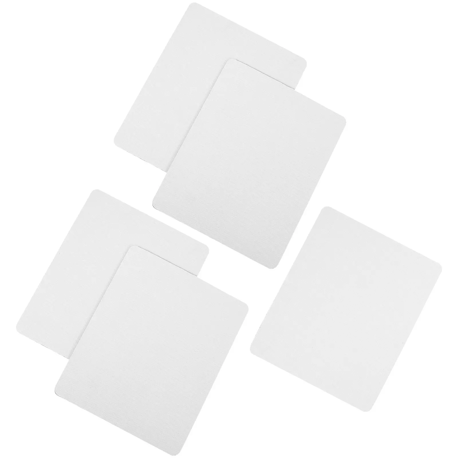 5pcs Sublimation Pads Blank Rubber Mouse Pad For Office Desk Mat For Computer Laptop Office Home Gaming Non-Skid Durable