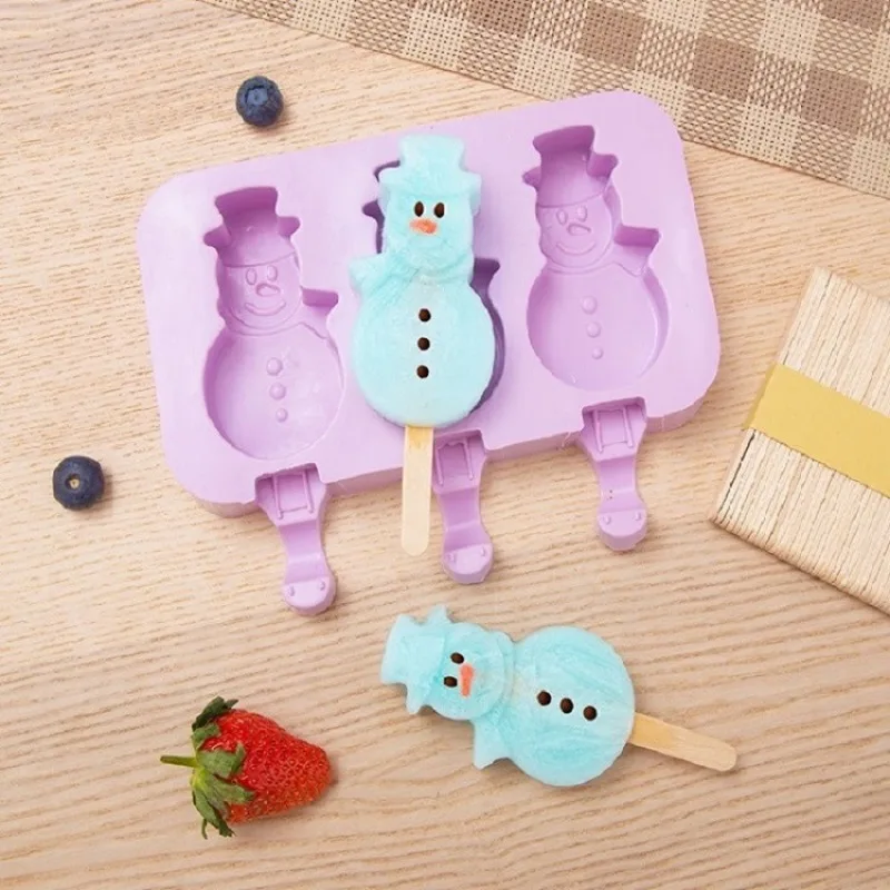 Ice Cream Molds Silicone Popsicle Mold  DIY Dessert Mould Form for Popsicle Mould Cakesicle Mold Silicone Mold Ice Cube Maker