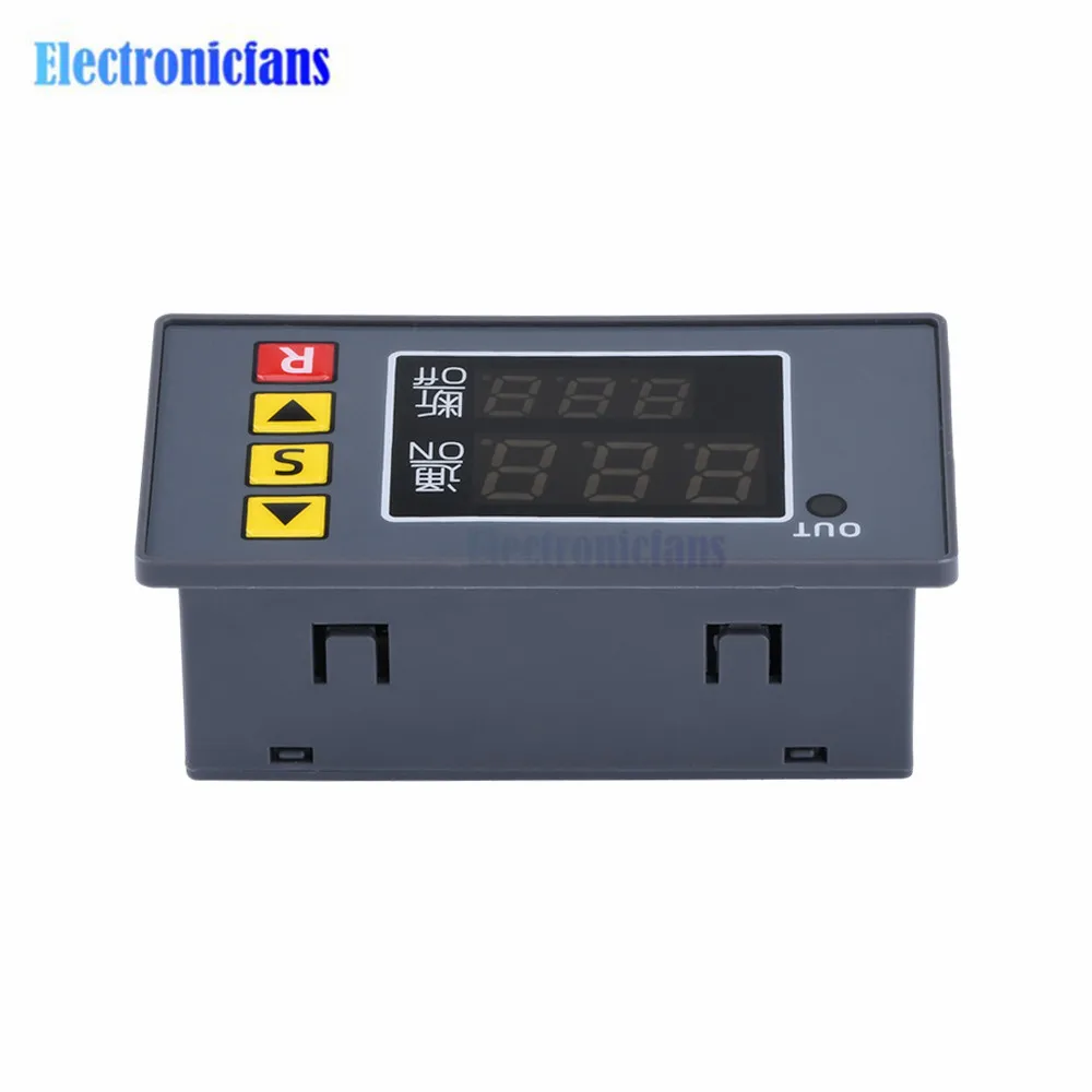 10A AC 110V 220V 12V Zeitrelais-Modul – Programmierbare Zeitverzögerung für Beleuchtung, Wasserpumpen und Motoren – Detail 19