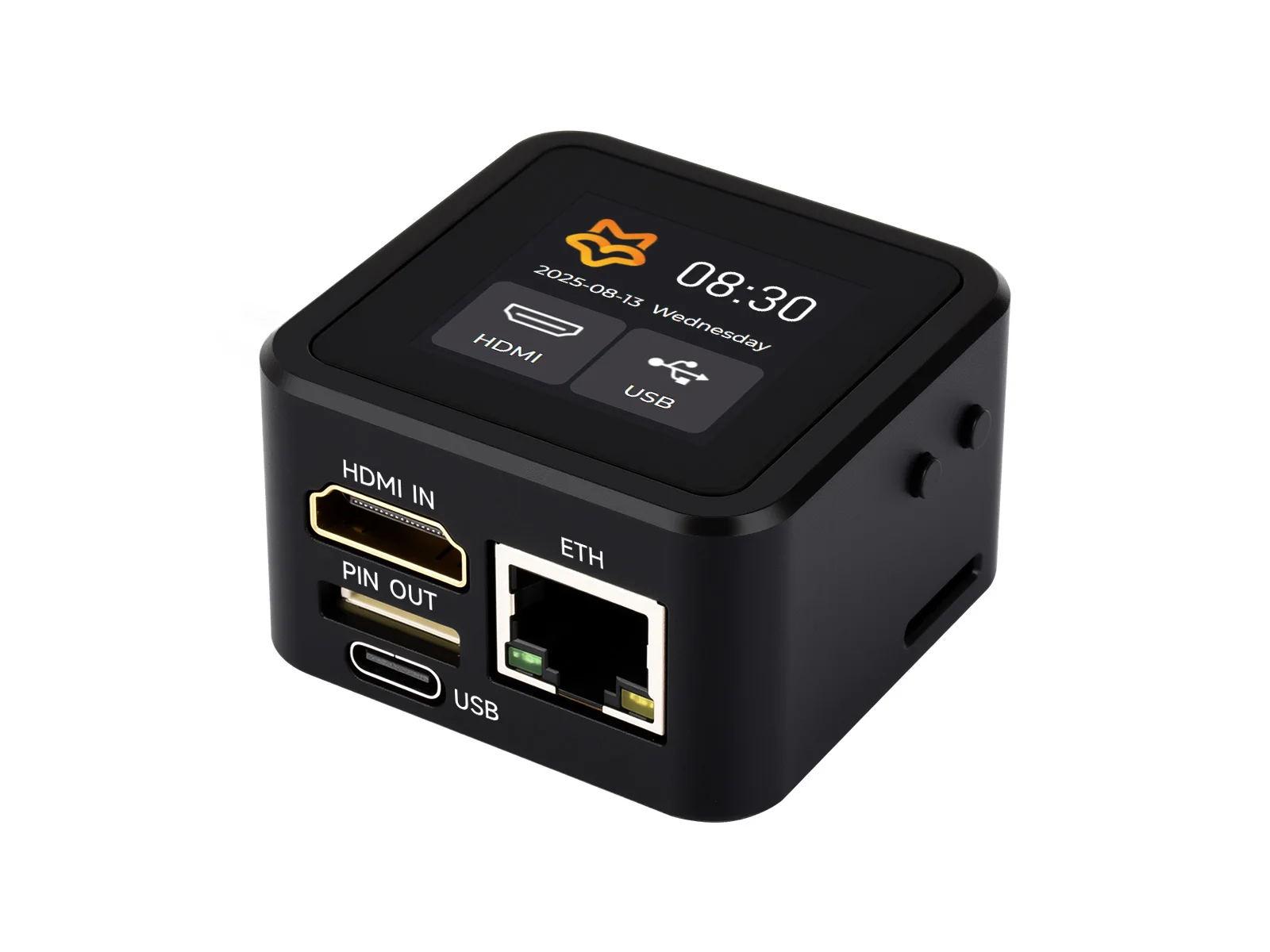 Luckfox PicoKVM: HDMI Remote IP KVM for PC/Server, 1080P 60fps H264, USB HID & Storage Emulation, Web Control, 1.54