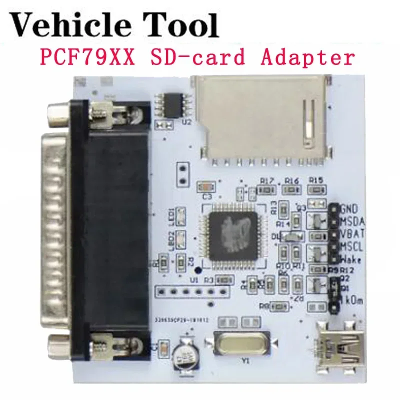 Vehicle Tool For IProg Pro Programmer Function  PCF79XX SD-card Adapter 1Pcs