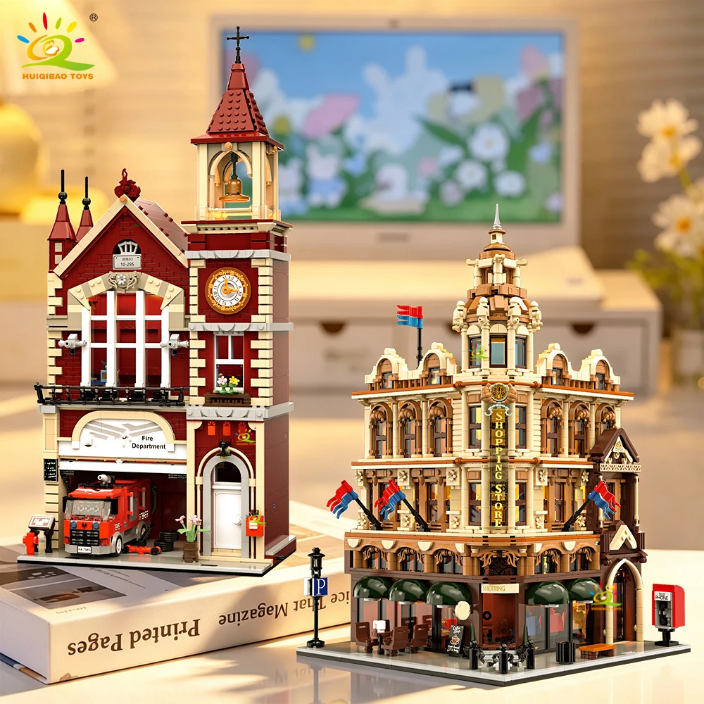Lego Set City - HUIQIBAO Ensemble de blocs de construction