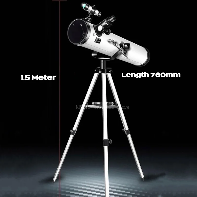 Telescopio astronómico 114 mm con visión nocturna para observación lunar - imagen 5