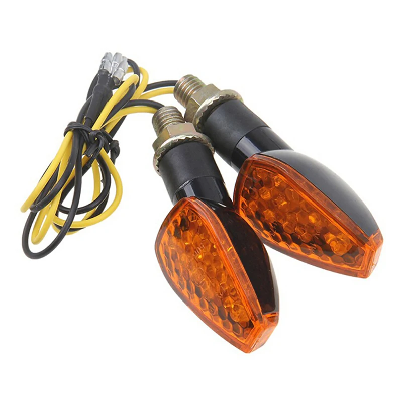 1PC Motorcycle Front&Rear Turn Signal Lights Steering lamp Super bright waterproof LED Steering light