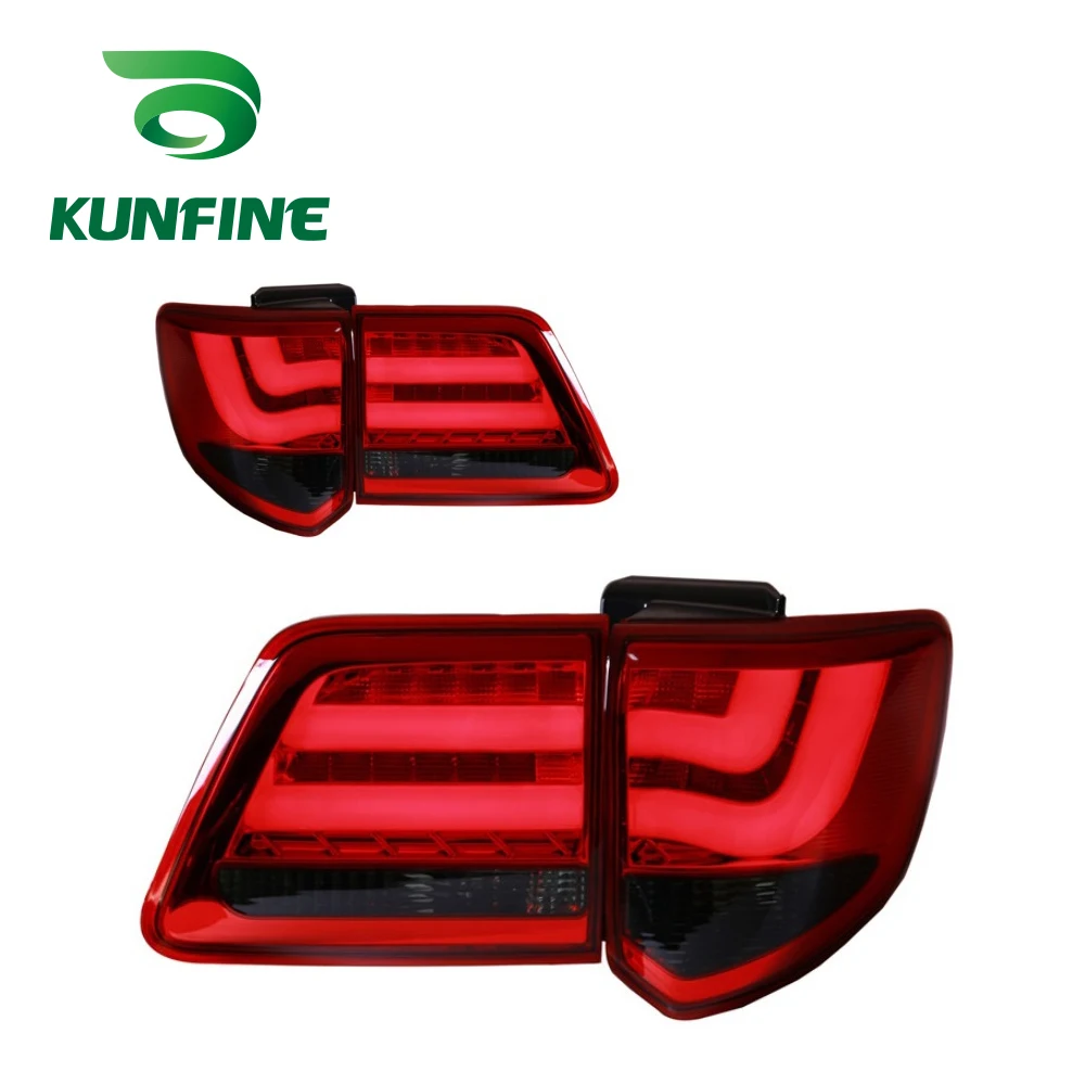 2PCs Car Tail Light Assembly For TOYOTA FORTUNER 2012-2016 Brake Light Turning Signal Light Reverse Taillights Taillamp