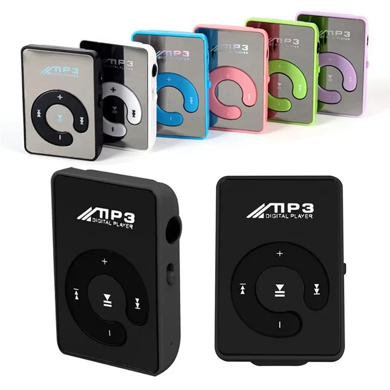 C Mini MP3 Player Digital Music Media HiFi Portable Audio Playback Easy Button Control Music Tool Home Study Radio Recorder Kit
