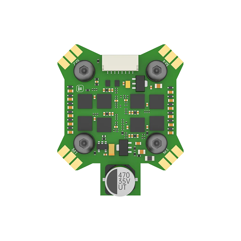 IFlight BLITZ Mini F7 Stack con BLITZ Mini F7 V1.2 Flight Controller / BLITZ Mini E55S 4-IN-1 2-6S ESC per parti FPV