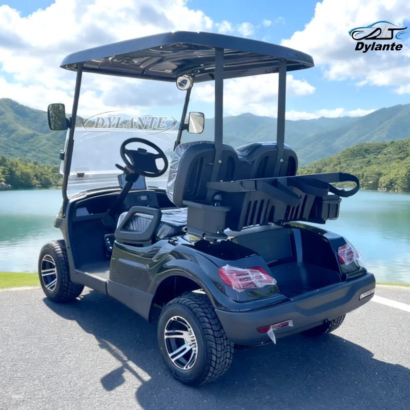 

Best Seller Four Wheel Electric Vehicle Customized 6 Seater Hunting Golf Cart with Headlight and Taillight, Road Legal