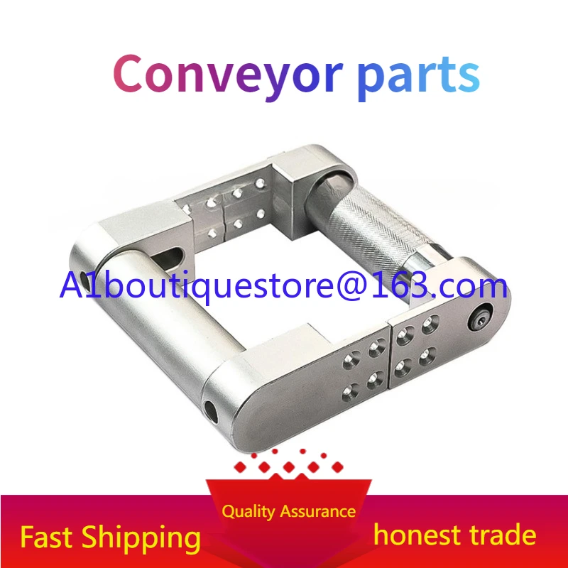 Complete set of conveyor accessories, conveyor belt assembly line rollers, master and slave power rollers, 2040CNC aluminum seat