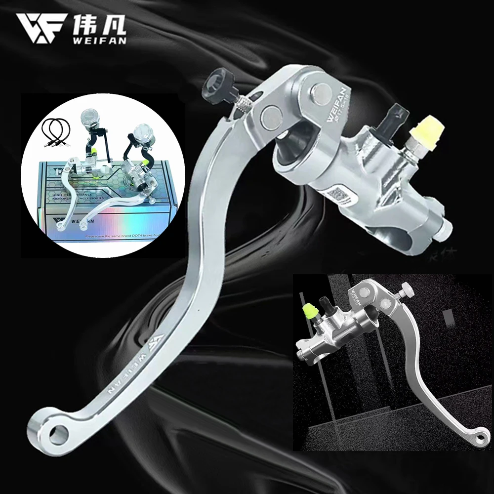 

CNC 17.5RCS Motorcycle Brake Master Cylinder Hydraulic Brake Clutch Pump Lever 22MM Universal For Honda Yamaha Kawasaki Suzuki