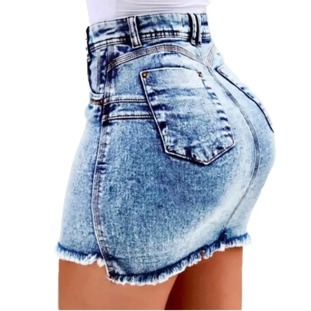 

Summer Women's Sexy Temperament Denim Hip Skirt Fashionable Outerwear for Trendy Ladies