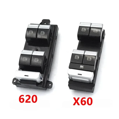 Imagen 2 del producto Botón de interruptor de Control de elevador de vidrio de ventana eléctrica Interior del lado del conductor delantero del coche para Lifan 520 620 X60 320