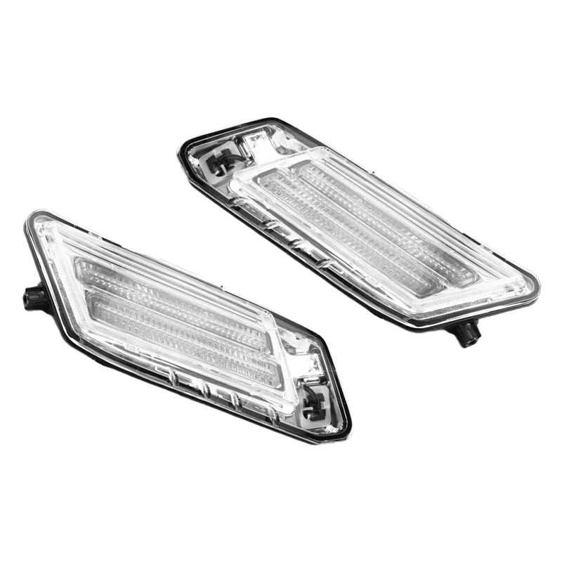 

For Volvo XC60 2009-2013 Car Front Side Fender Corner Light Daytime Running Lamp Turn Signal Lamp Fog Light-A67F