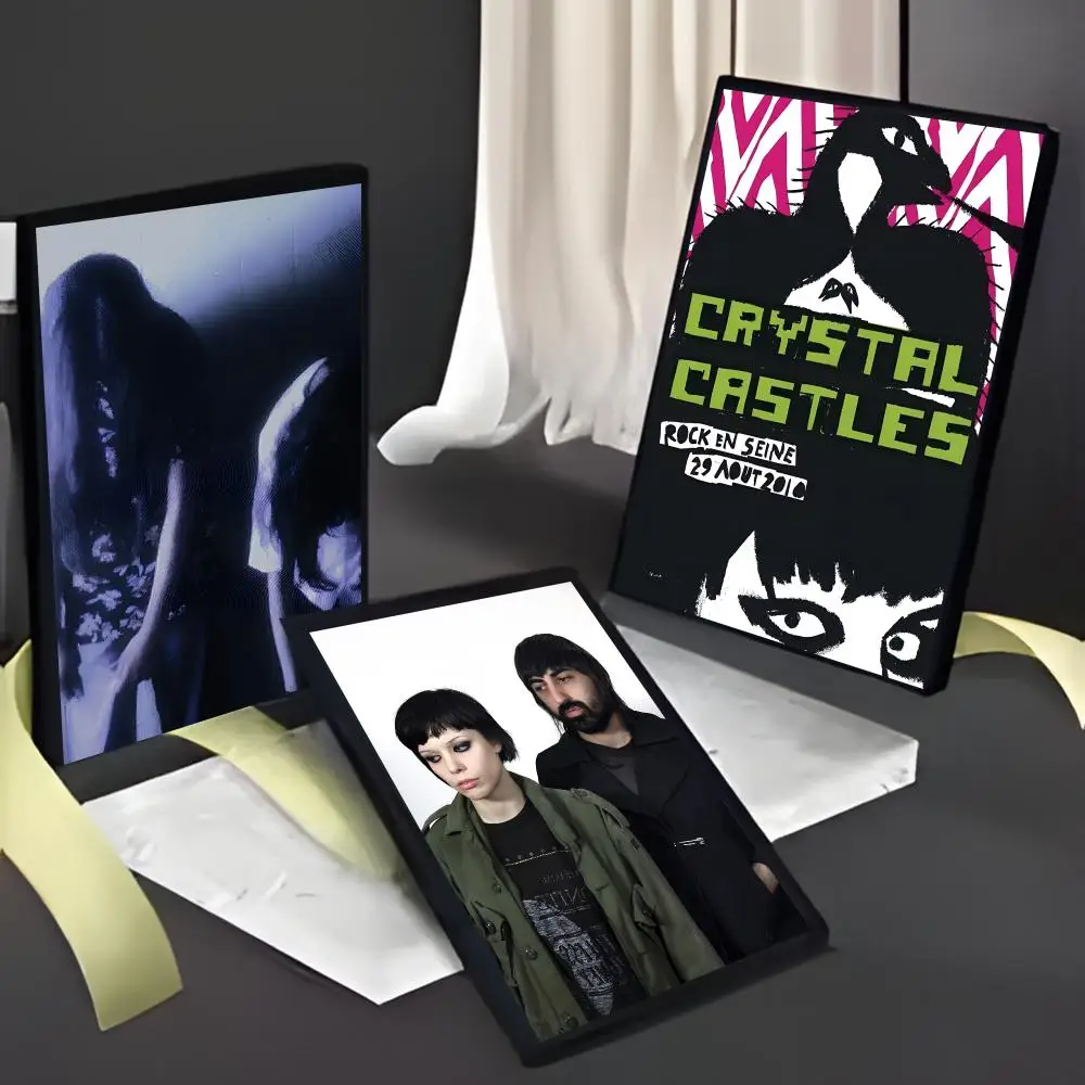 Band Electronic Crystal Castles Poster American Film Mural Home Childrens Room Wall Decor Print