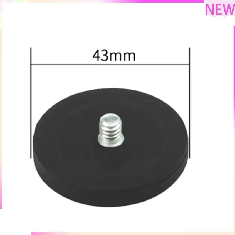 B27B 360° Ballhead Magnetic Suction Bracket Base 1/4 Inch Screw Thread Hole Action Camera Holder Camera Camera Holder Camera