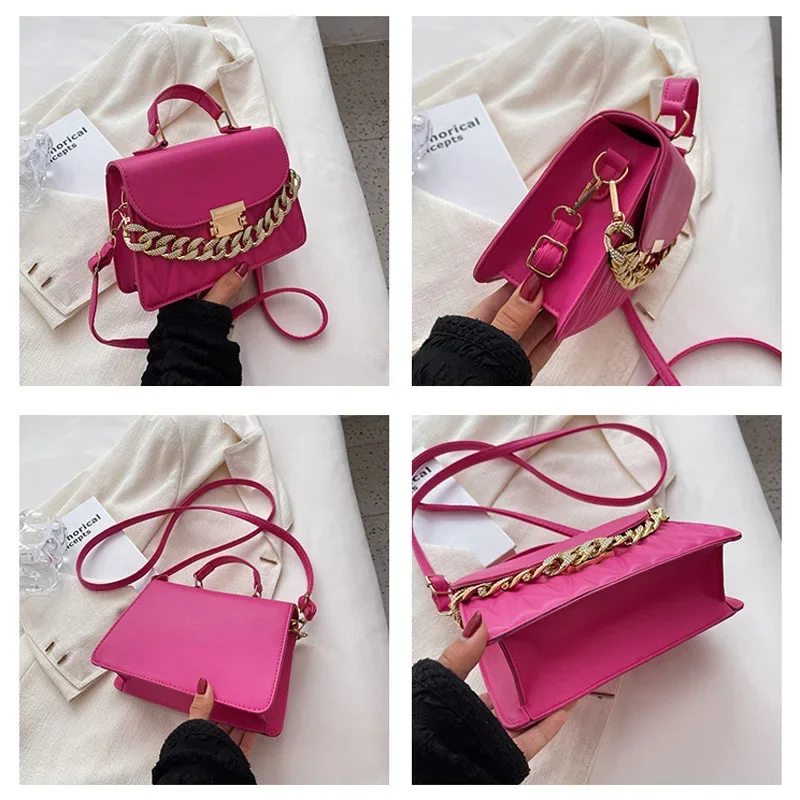 2023 New Designer Shoulder Bag Fashion Chain Crossbody Bags For Women Brand Ladies Handbags And Purses