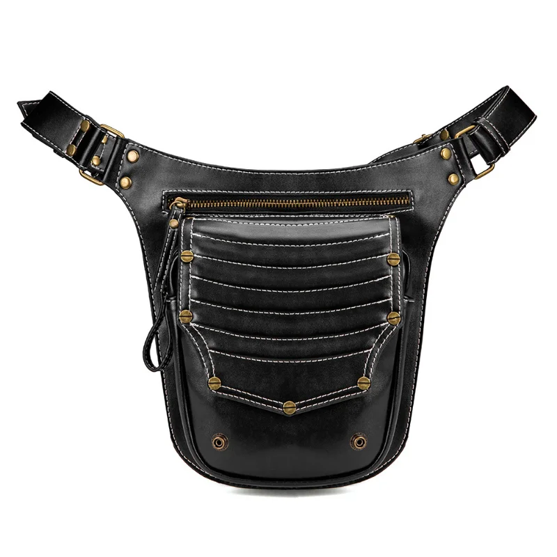 Chikage wielofunkcyjne wysokiej jakości Unisex torby na ramię Euramerican Fashion Punk Outdoor damska torba Crossbody Trend