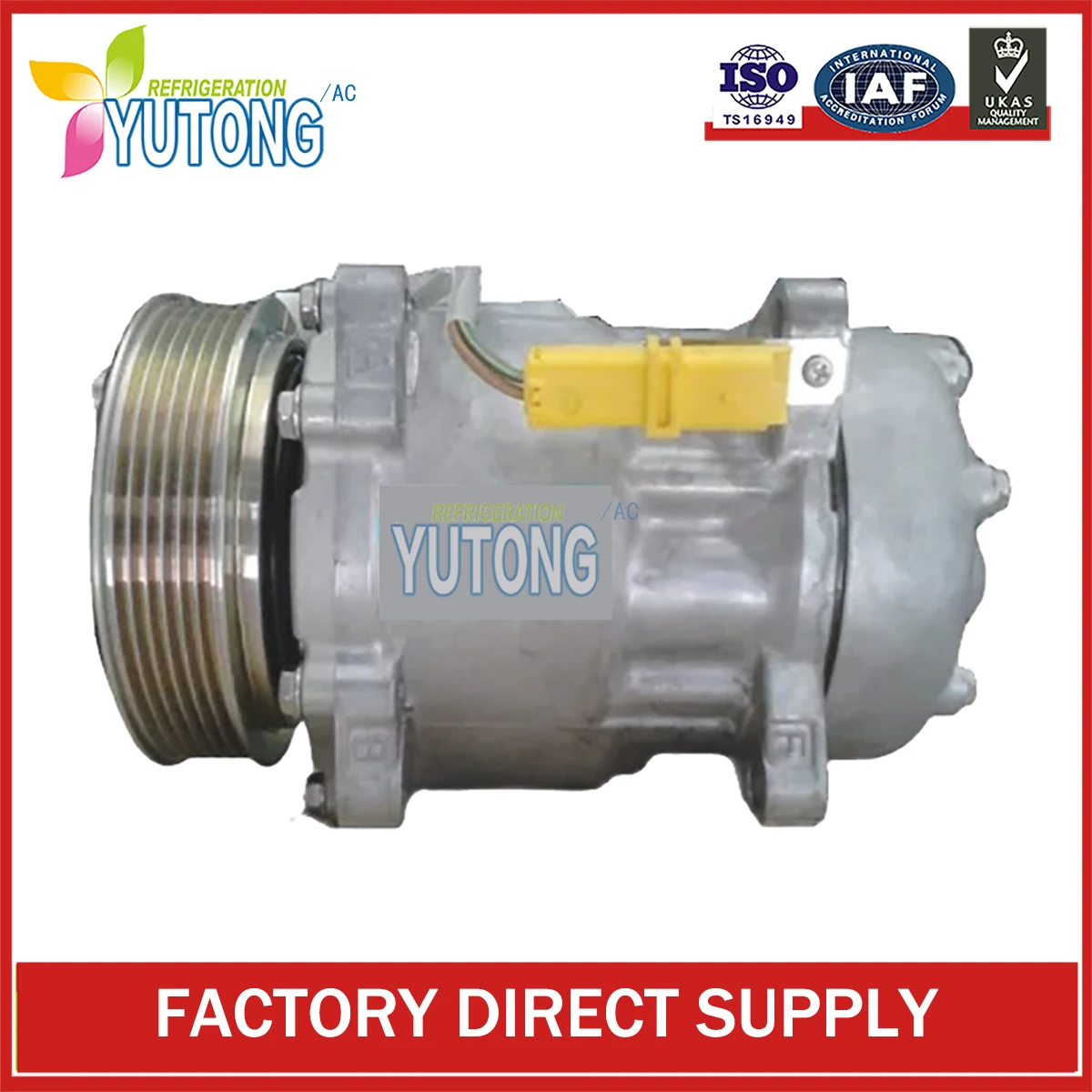 

Sd6v12 A/C Compressor for Peogeot PARTNER 5F 1.9 2.0 307 SW CC 6453JN 6453LR 6453QL 9655421780 6453TE