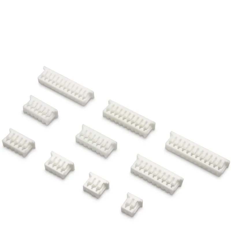 100PCS JST MX1.25 Housing Male Female Connectors 2P 3P 4P 5P 6P 7P 8P 9P 10P 11P 12P 1.25mm Pitch Plastic Shell