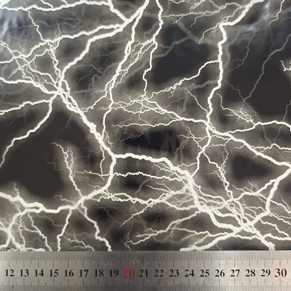 

Lightning Pattern 10M Length hydro dip film 100cm Width water transfer printings WDF703