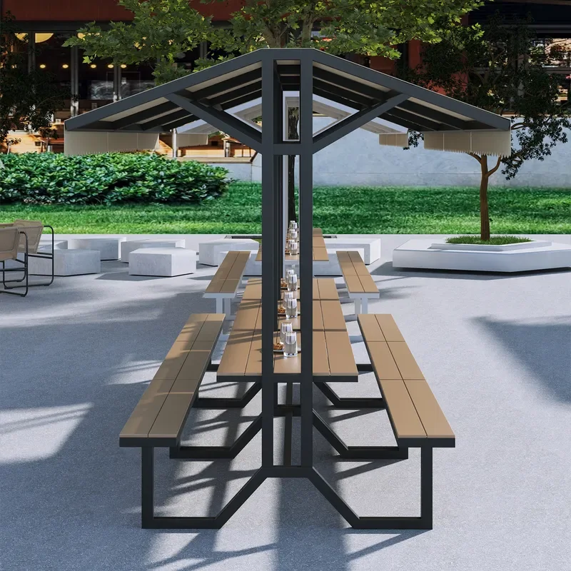 Outdoor Wrought Iron Foldable Market Stall Display Rack Movable Night Market Promotional Shelf for Street Vendor Activities