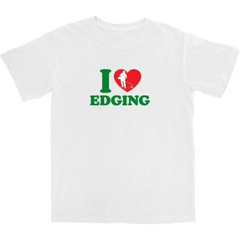 

Edging Enthusiast Funny Slogan Tee