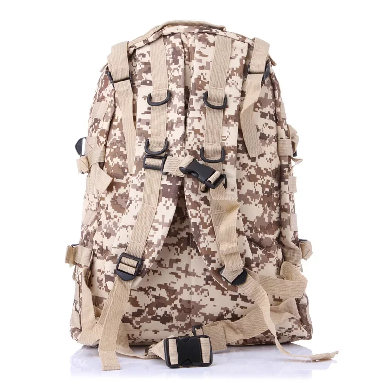 55L High Capacity Army Fan 3D Backpack Camping Outdoor Mountaineering Shoulder Camouflage Backpack Tactical Backpack Unisex