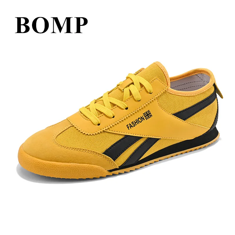 

Classic Yellow Running Shoes Men Canvas Shoe Summer Breathable Men's Sport Shoes Low Cut Flat Sneakers Male zapatillas de hombre