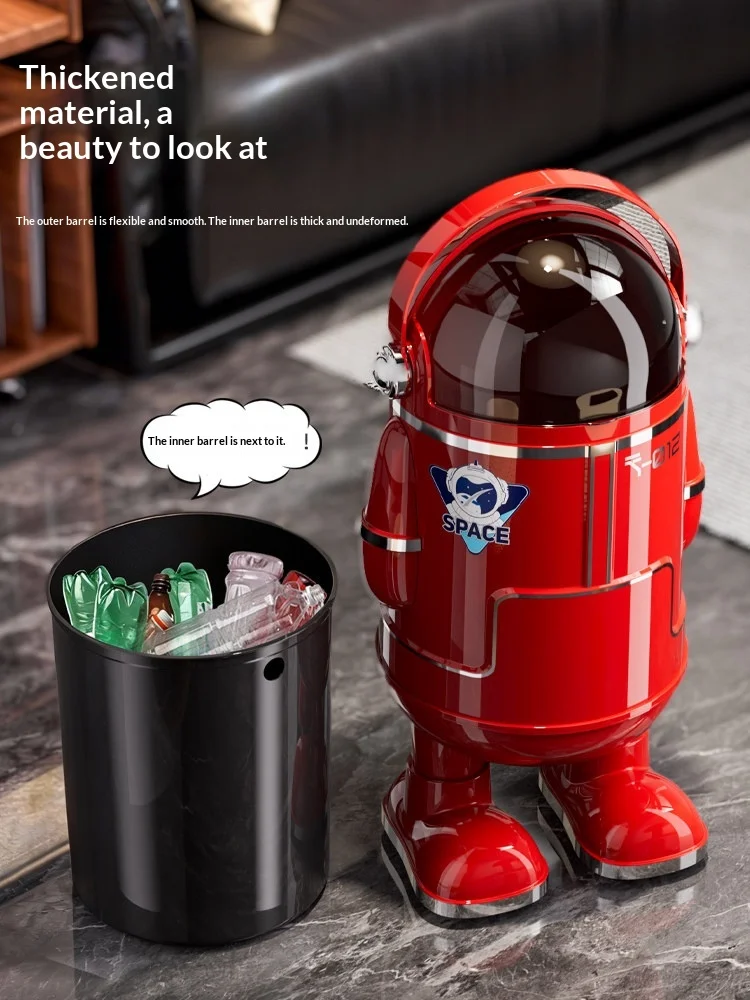 

Touchless Automatic Sensor Trash Can Garbage Bin Kitchen Bathroom Office Home 18L Hands Free Odor Proof Lid Garbage Bin Home