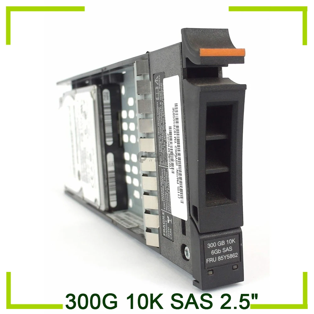 

Для жесткого диска IBM 300G 10K SAS 2,5 "V3700 V3500 00Y2501 85Y5862 00Y2682