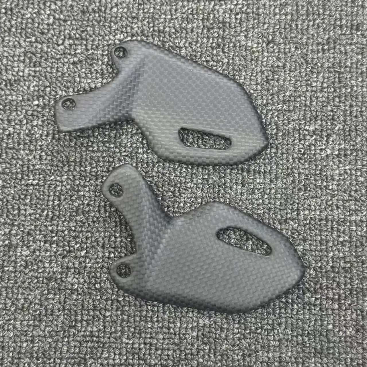 

100% углеродное волокно, защита пятки, подставка для ног, комплект аксессуаров для мотоциклов для Ducati Desert X Desert-X 2022 2023 2024