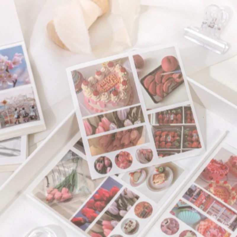

40Pcs/set "One Moment, One Scene" Series Stickers - Fresh & Aesthetic Style Girl's Scrapbooking Journal Planner DIY Decoration