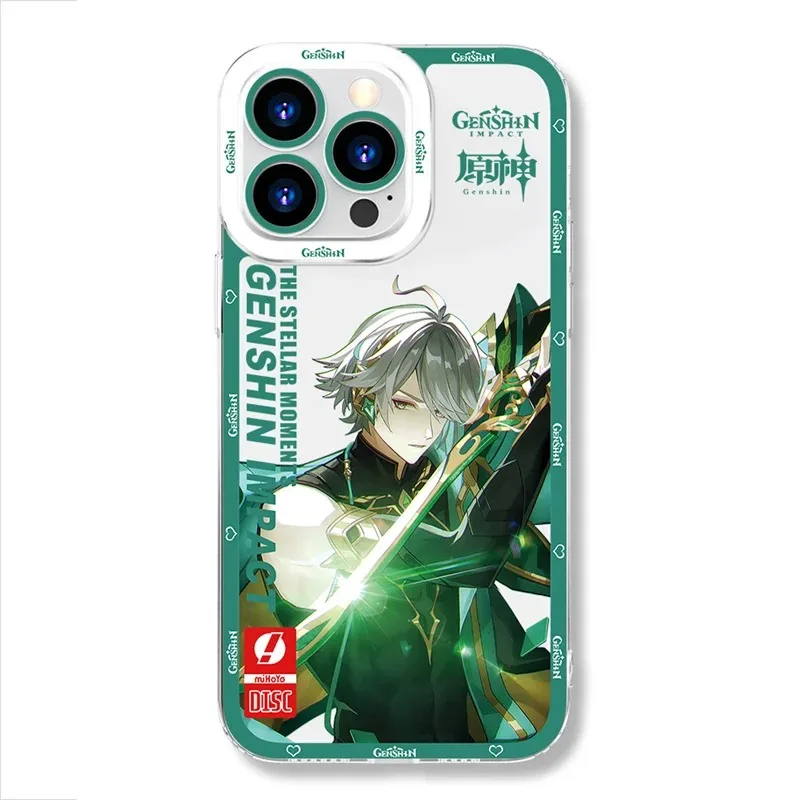 Anime Genshin Impact Case For Xiaomi 13T 12T 11T 10T 14 13 12 11 Lite 5G NE POCO F6 X6 Pro X3 NFC X5 X4 GT F3 F4 F5 M6 M5S C65