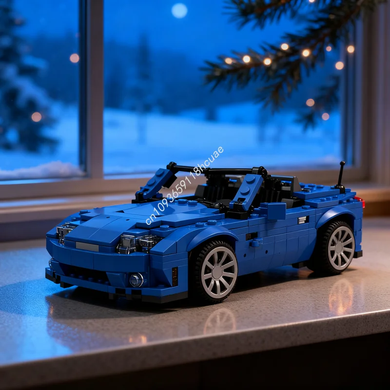 

466pcs MOC Mazda NC Roadster 1 Miniland Model Teamed Building Blocks Toy Construction DIY Creative Brick Christmas Gift Kids