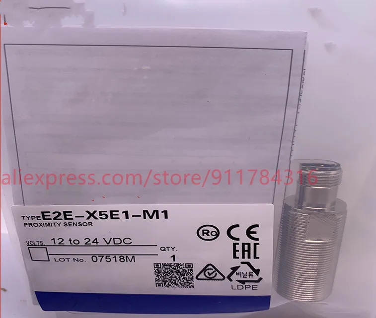

3PCS New High quality Proximity switch E2E-X5F1-M1 E2E-X5F1-M1-Z E2E-X5F2-M1 E2E-X5F2-M1-Z