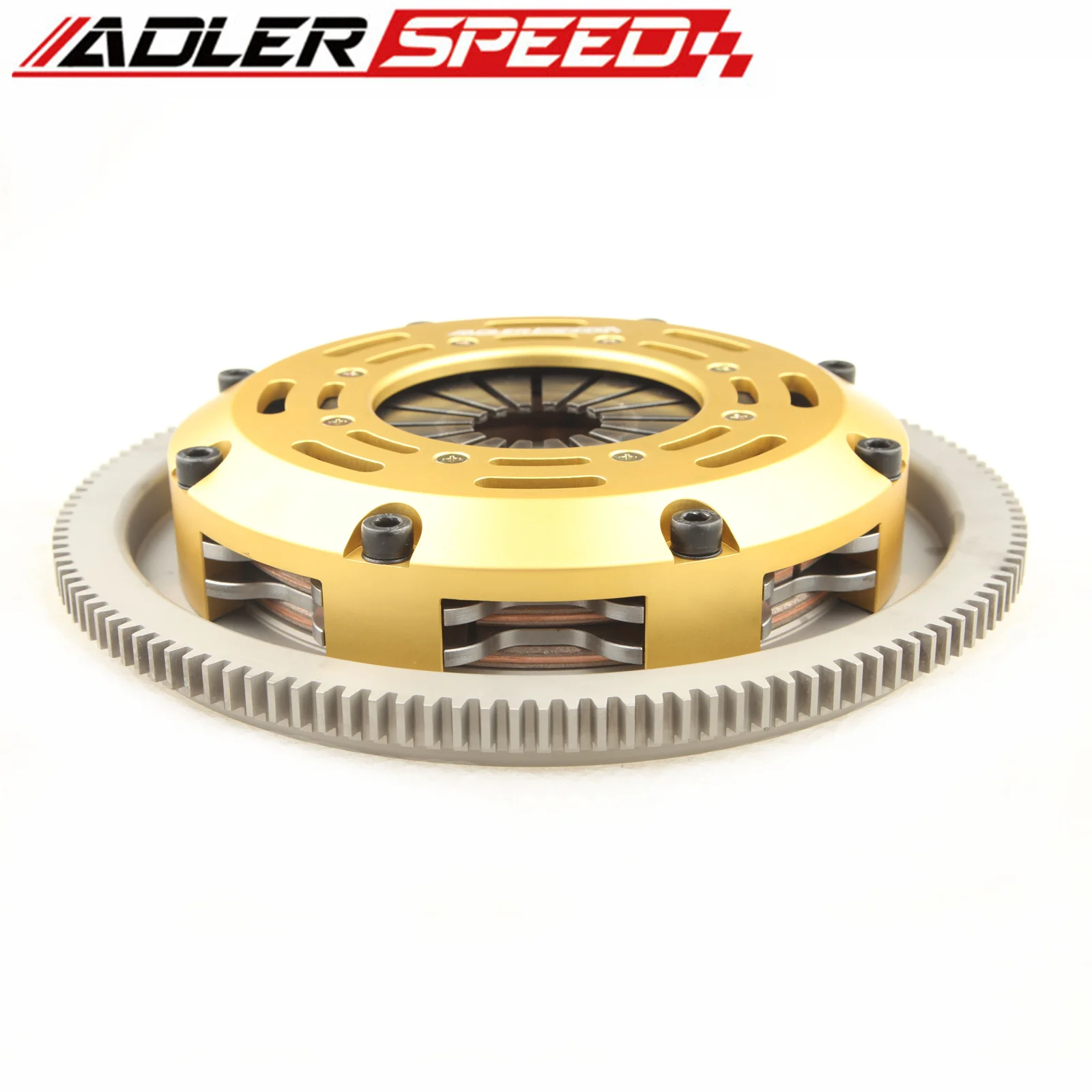 

ADLERSPEED Racing Clutch Twin Disc Kit For VW Corrado SLC/Golf GTI VR6/Jetta GLI, GLS, GLX VR6/Passat GLX 2.8L 12-valve 5-speed