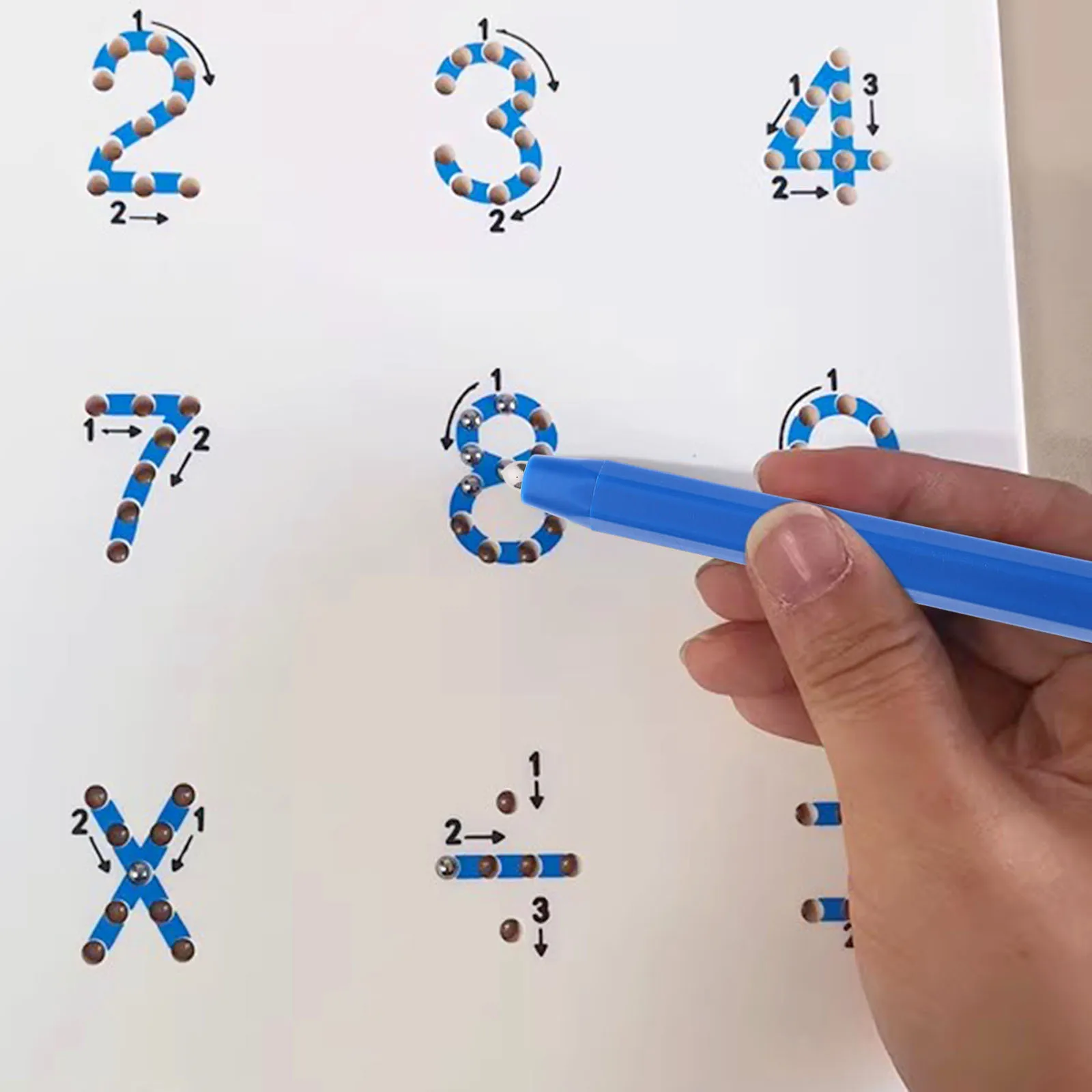 

3 Pcs Drawing Pens Magnet Board Accessory Tablet Replacement Magnetic Painting Plastic