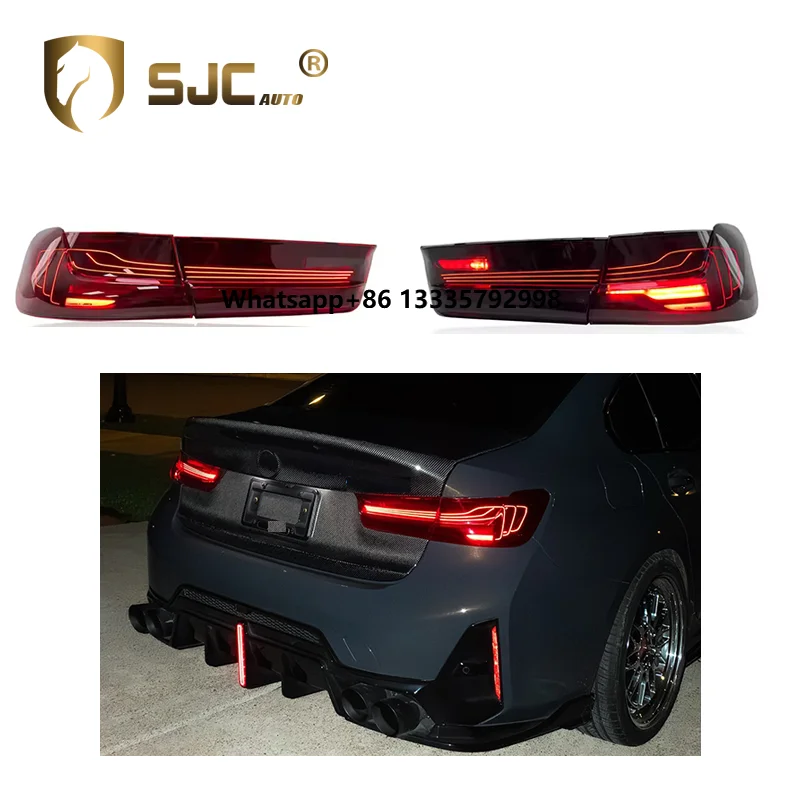 SJC Car Accessories Automotive Product LED Taillight for BMW3 Series G20/G28/G80 2018-2022 Advanced Rear Lamp'Laser Taillight