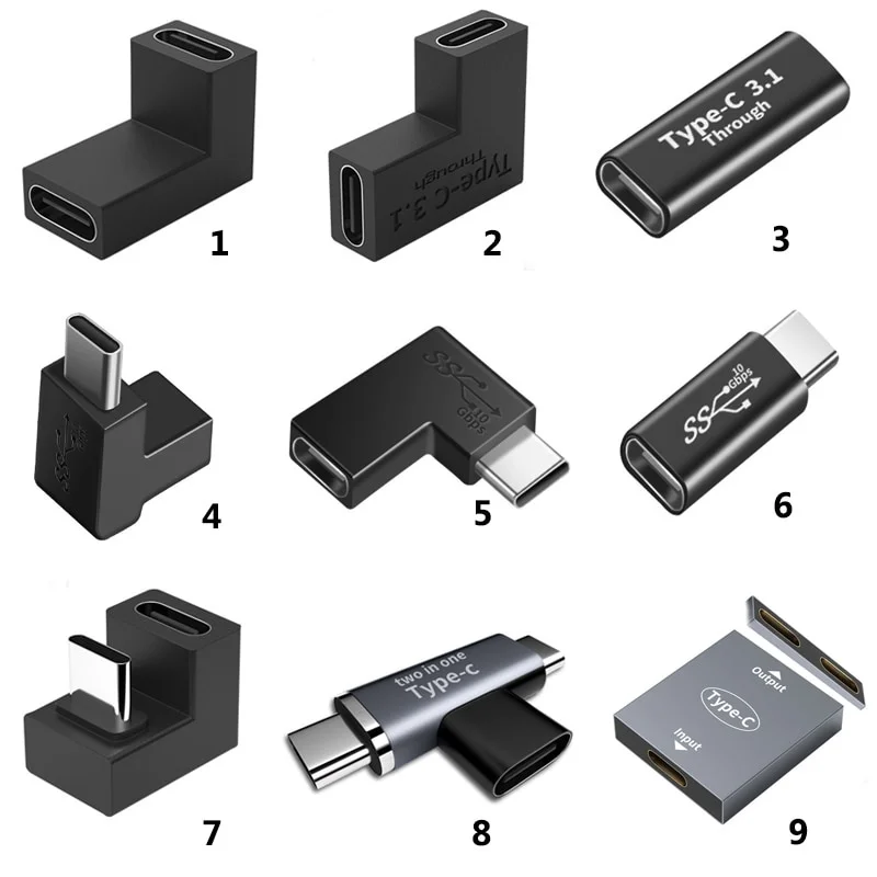 

Переходник OTG «Папа-мама» USB 3.1 Type C 10 Гбит/с «папа»-«мама» «Папа-мама»