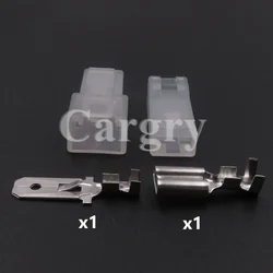 1 Set 1P Automobile Electric Wire Socket 7123-3010 7122-3010 Car Unsealed Plug AC Assembly Auto Large Current Connector