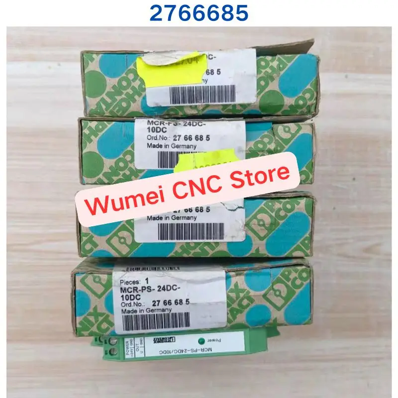 

Совершенно новый, неиспользованный для реле Phoenix MCR-PS-24DC-10DC 2766685, 1 шт. (упаковка был открыванием и повреждением)