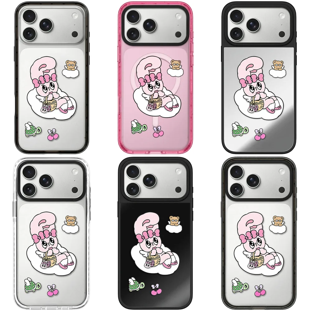 

6040126 Acrylic / Mirror Magnetic Case: Compatible with IPhone 17 16 15 14 13 12 Pro Max 17 Air