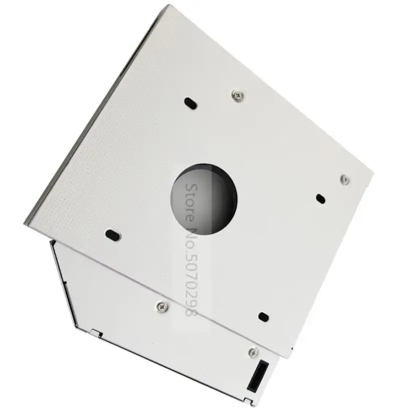 12.7mm 2nd 2.5 SATA HD SSD Hard Drive Optical bay Caddy Frame Bracket Tray for HP 6445b 6450b 6455b 6555b HP 2000-2d06SE DS8A9SH