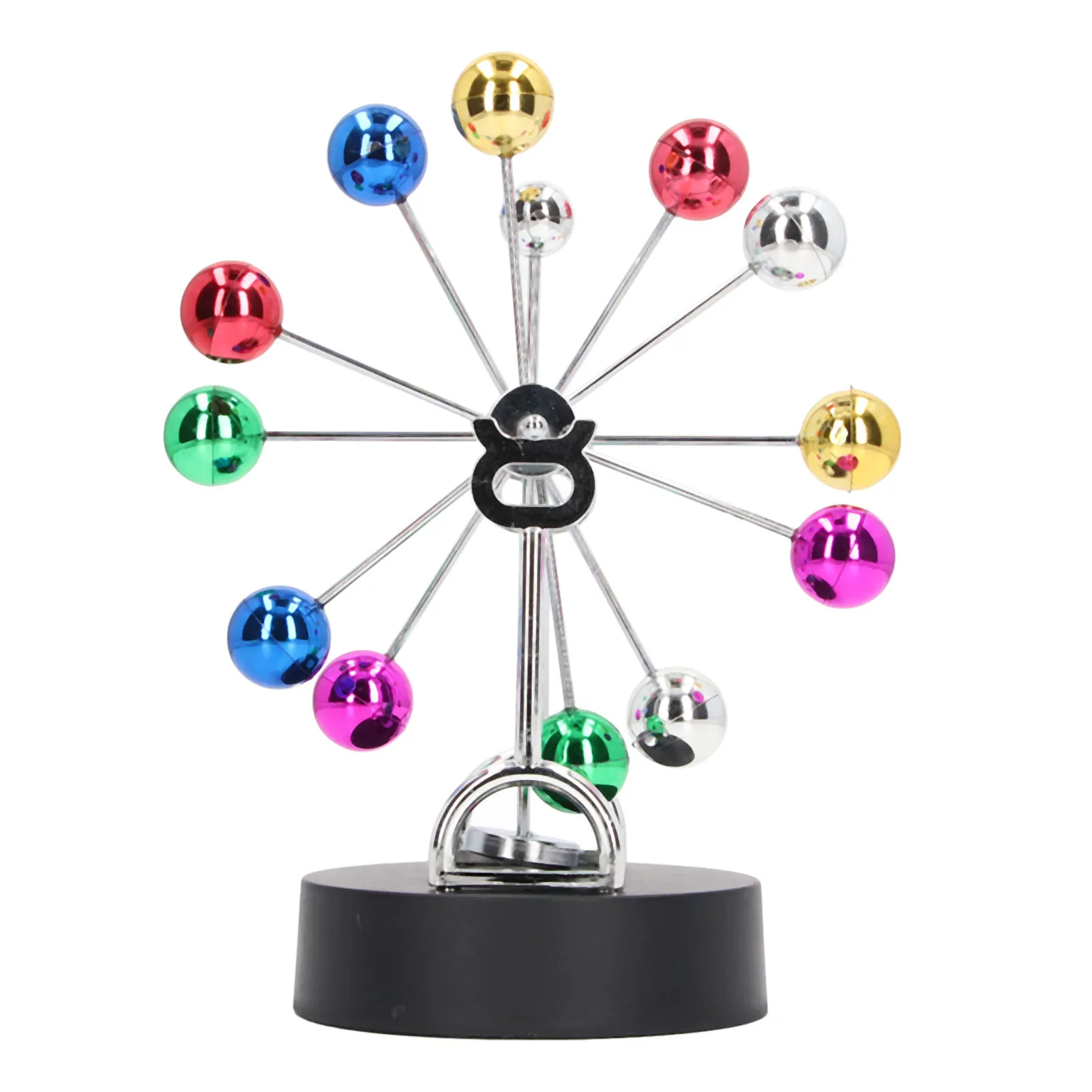 

Creative Perpetual Motion Machine USB Battery Dual Use Ferris Wheel Balance Toy Home Office Desktop Decorative Ornaments