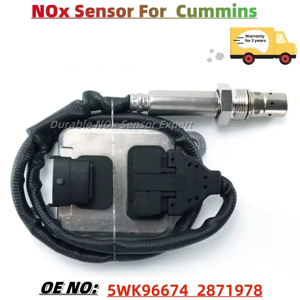 

5WK96674 2871978 Nitrogen Oxide Oxygen Sensor For Cummins SCR Emission System